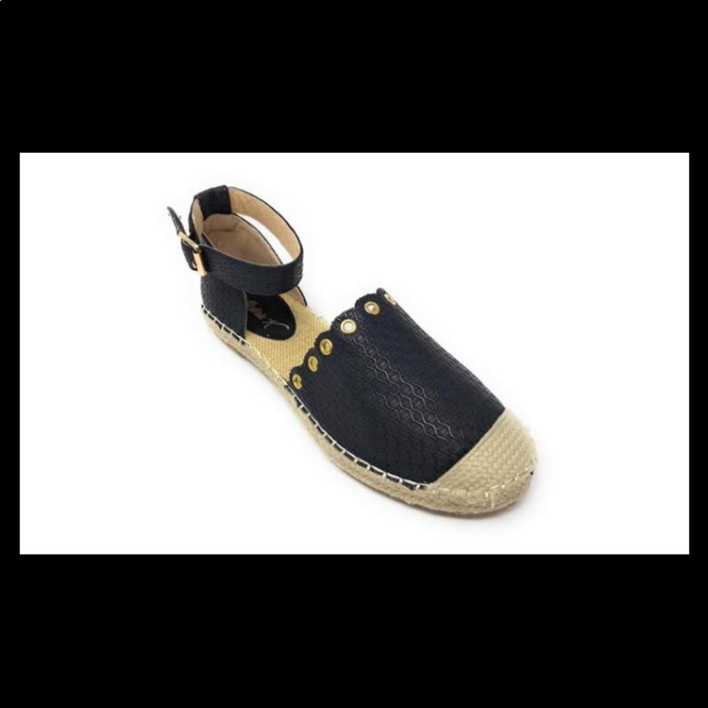 Navy Espadrilles size 6